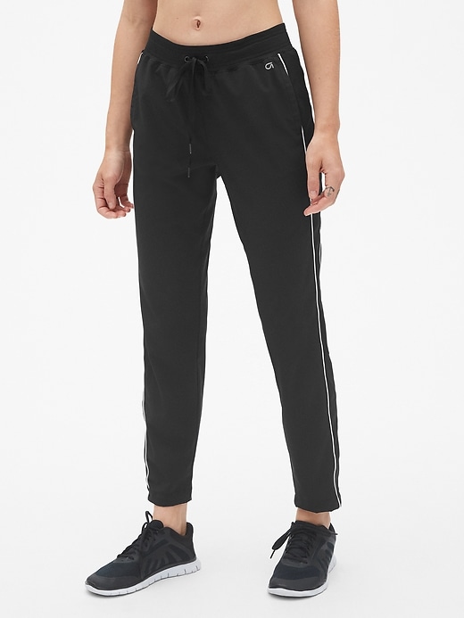 Gap Womens Gapfit Side Stripe Drawstring Pants Gap Womens Gapfit Side Stripe Drawstring Pants