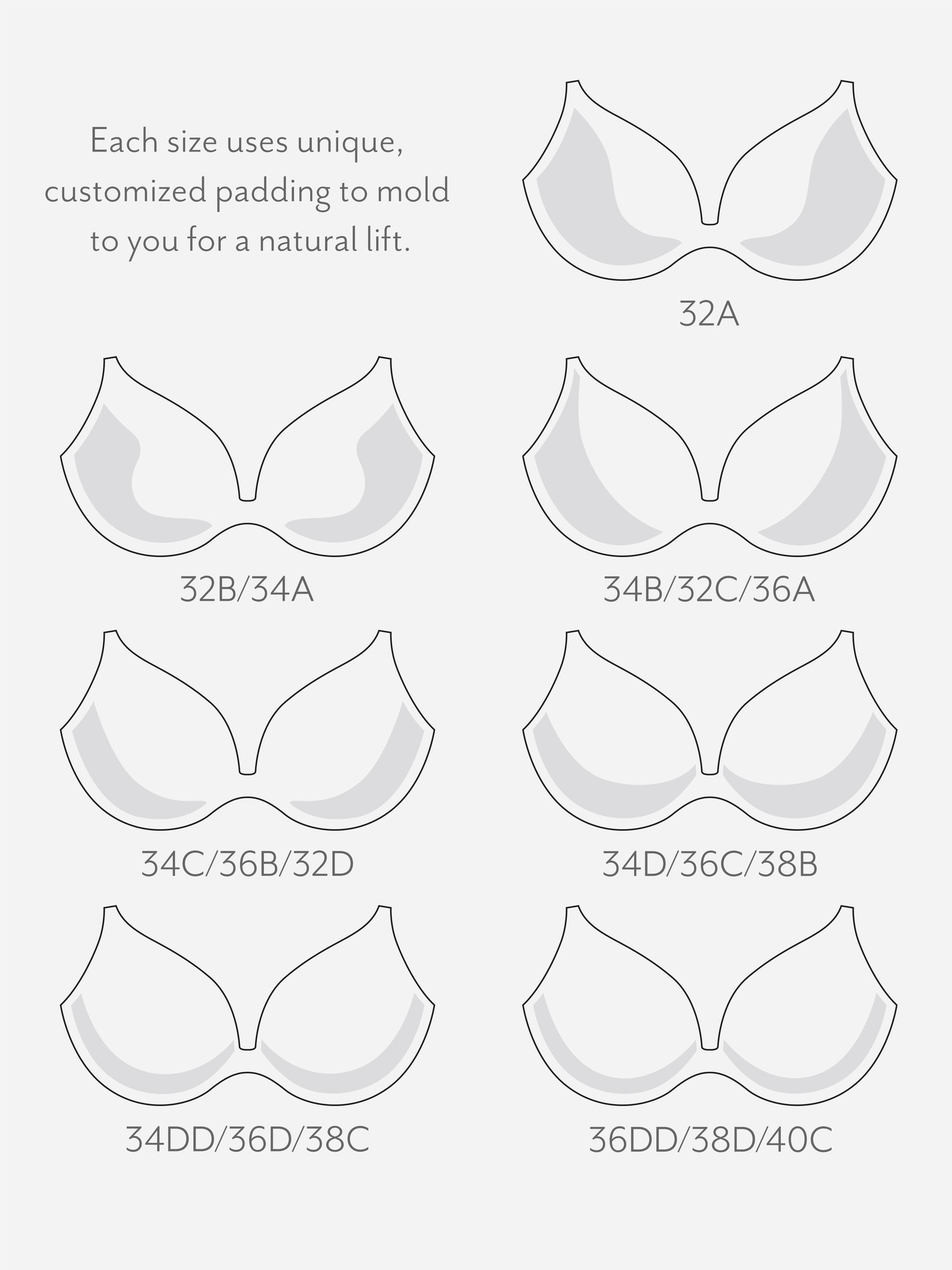 Everyday Smooth Custom Uplift Bra Gap