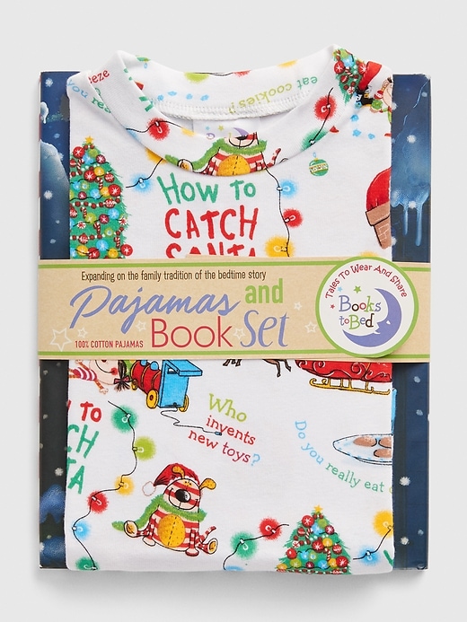 Image number 2 showing, babyGap Books To Bed How To Catch Santa Pj Set
