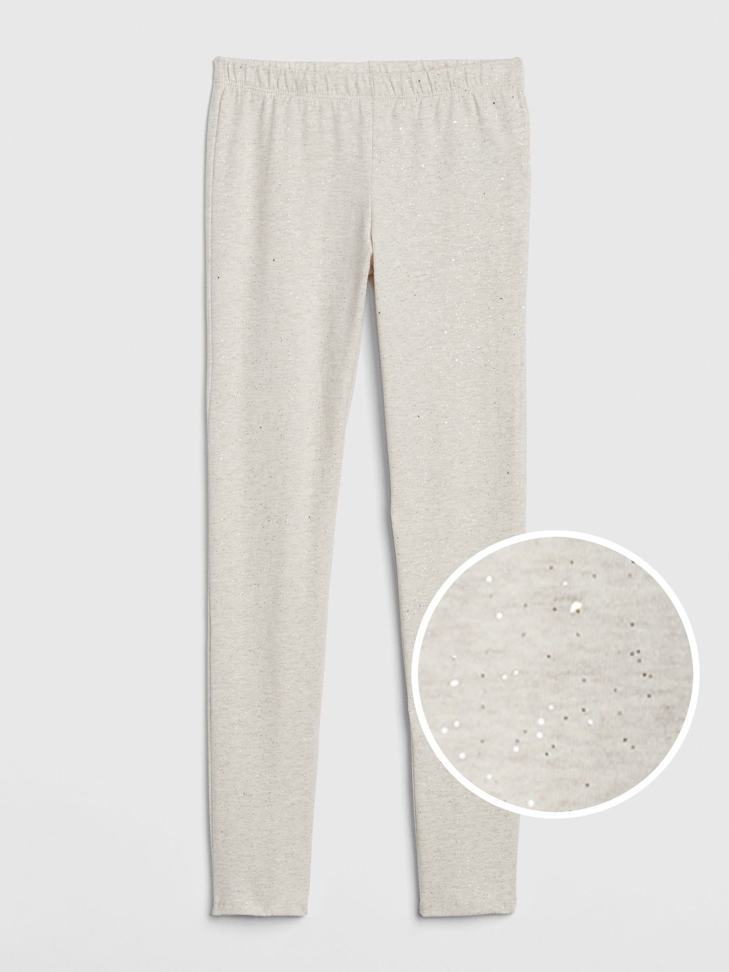 Kids Sparkle Leggings in Stretch Jersey