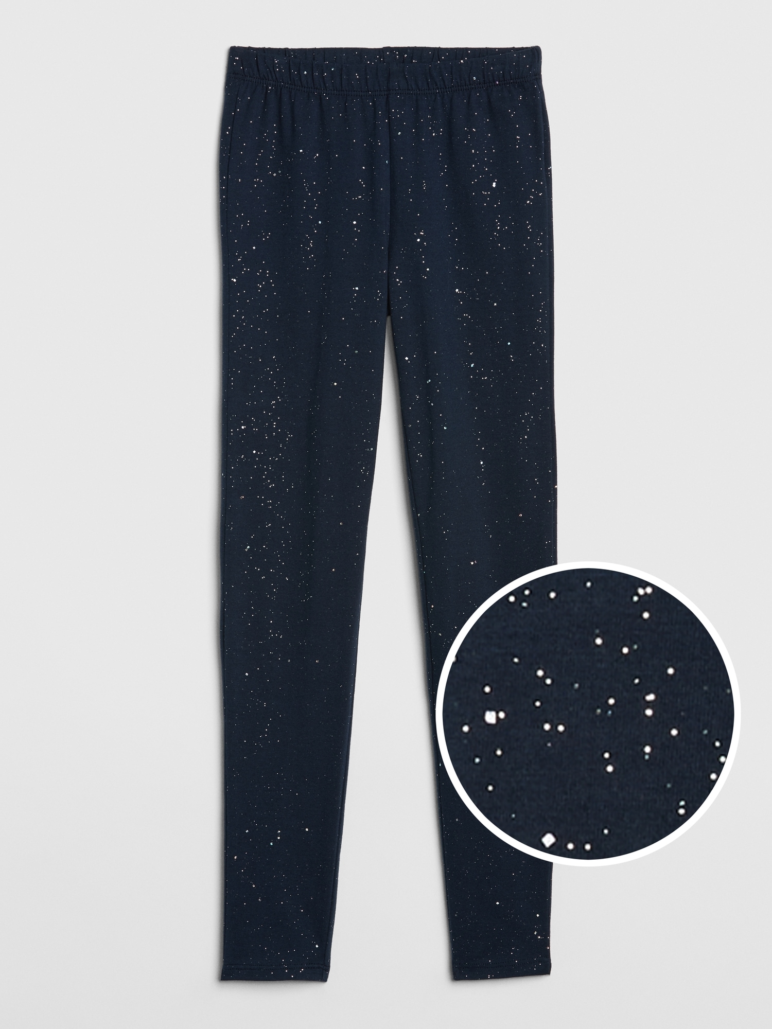 Kids Sparkle Leggings in Stretch Jersey by Gap