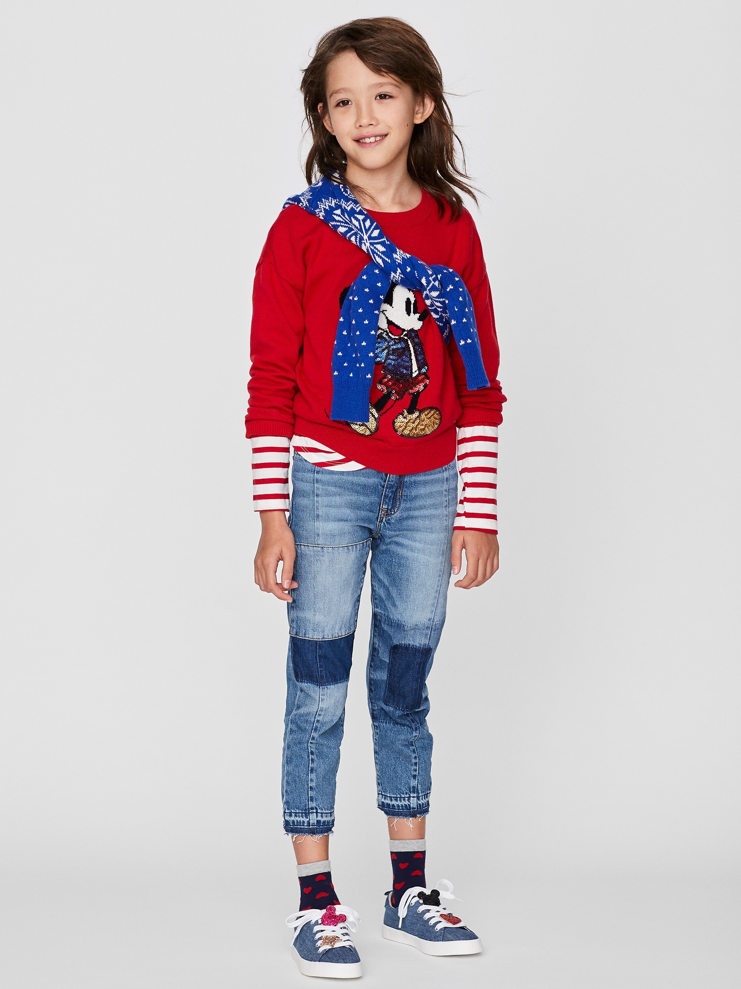 Mickey mouse deals sequin sweatshirt