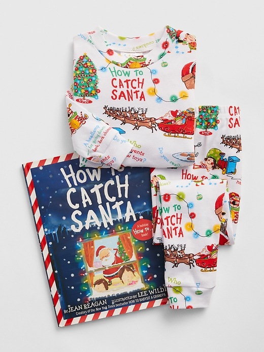 Image number 1 showing, babyGap Books To Bed How To Catch Santa Pj Set