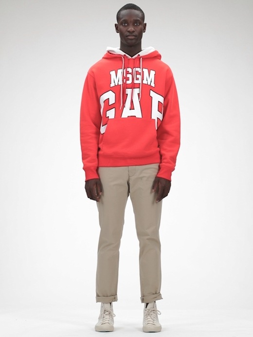 Gap + GQ MSGM Pullover Hoodie | Gap