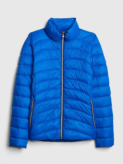2 of 8 showing, with the color cobalt blue of product ColdControl Lightweight Puffer Jacket