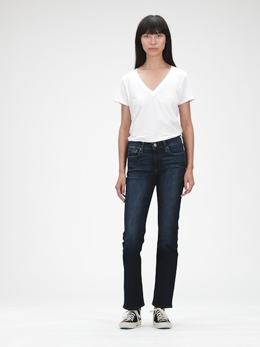 gap mid rise straight jeans