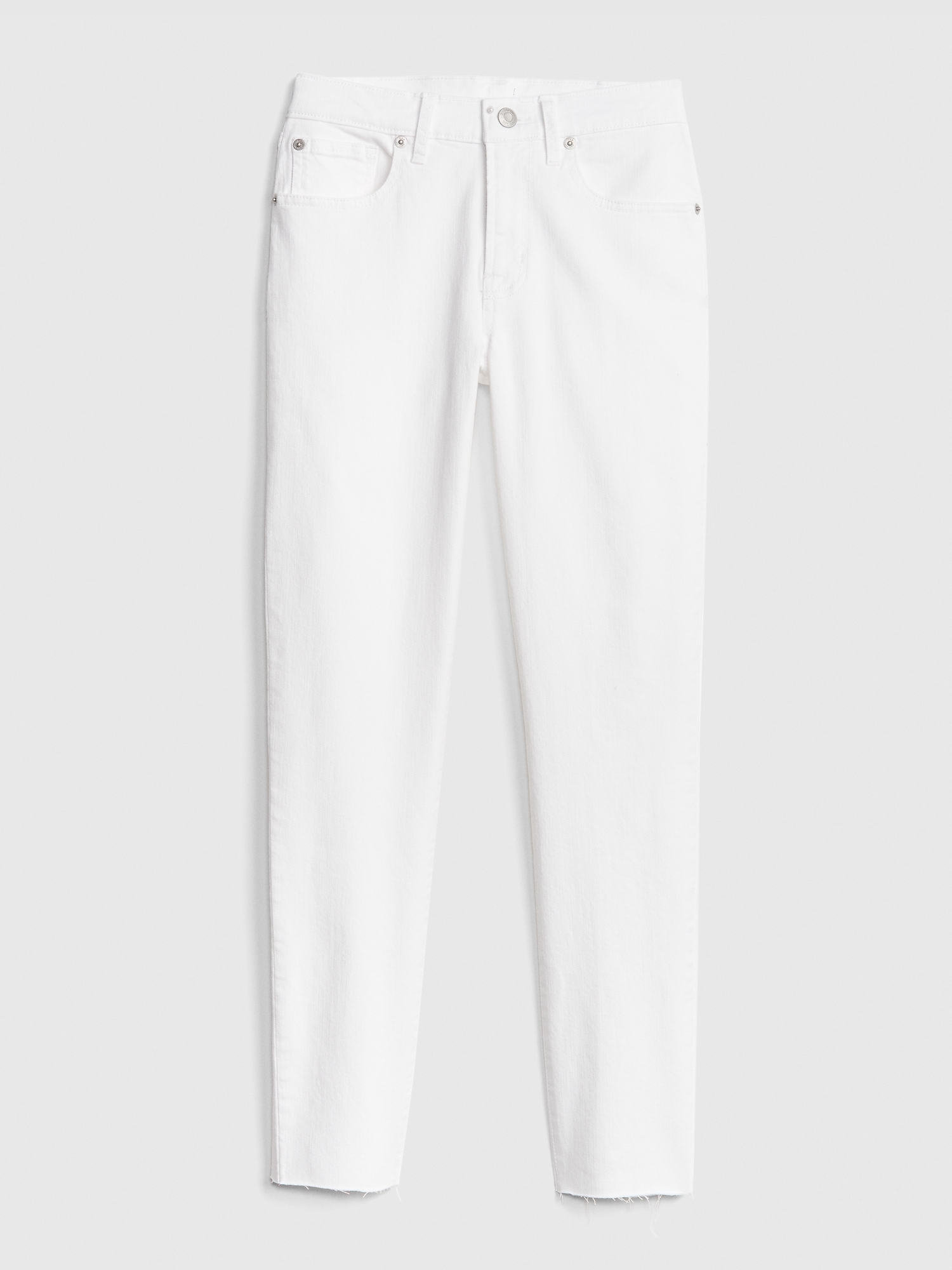the gap white jeans