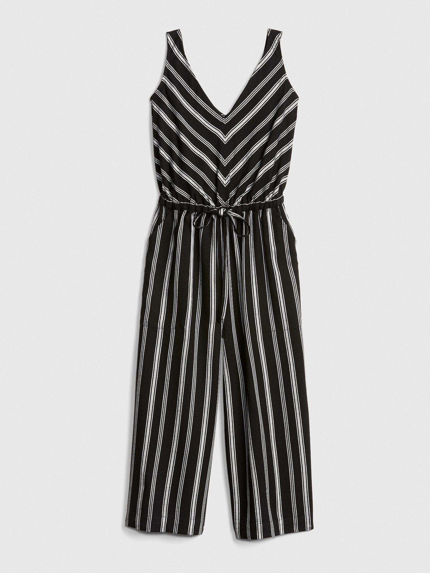 Женские комбинезоны Gap Sleeveless Wide-Leg Jumpsuit — фото 4