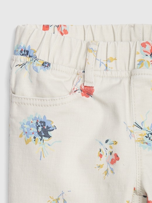 Image number 4 showing, Kids Floral Jeggings with Stretch
