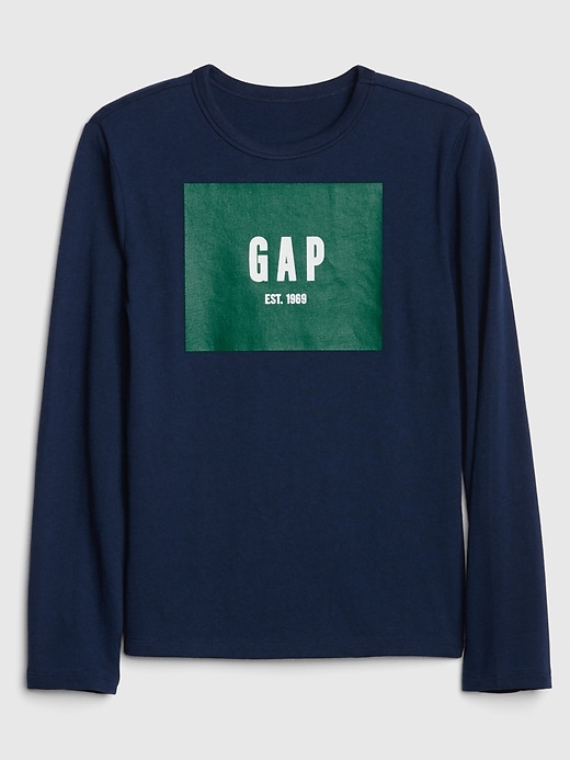 Image number 1 showing, Kids Gap Logo Long Sleeve T-Shirt