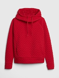 View large product image 6 of 6. GapFit Jacquard Pullover Hoodie