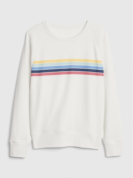 Image number 6 showing, Vintage Soft Graphic Raglan Pullover Sweatshirt