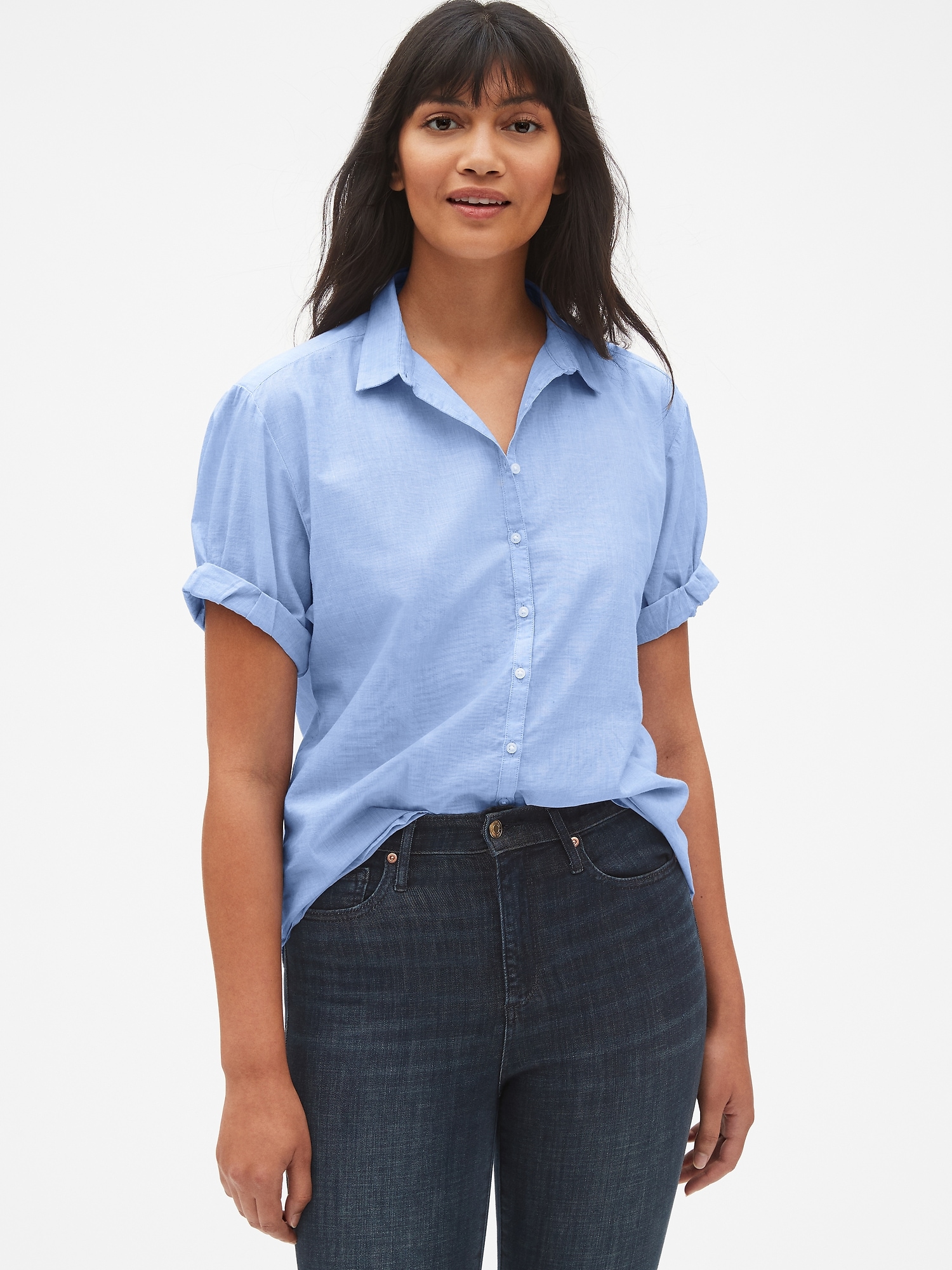 Roll Cuff Shirt | Gap