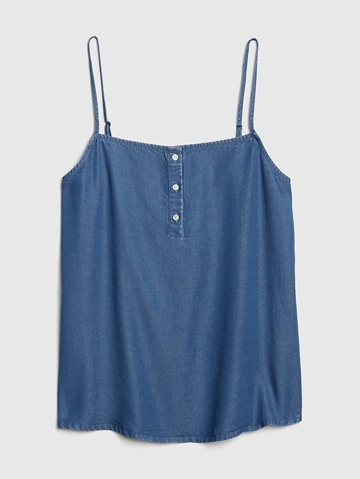 Image number 6 showing, Button-Front Cami in TENCEL&#153