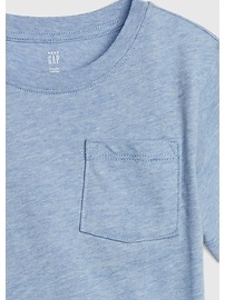 View large product image 3 of 3. Toddler Pocket Short Sleeve T-Shirt
