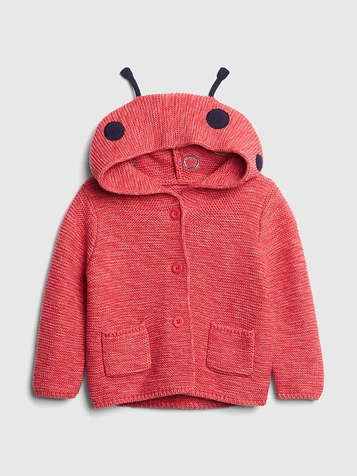 Image number 1 showing, Baby Brannan Ladybug Sweater