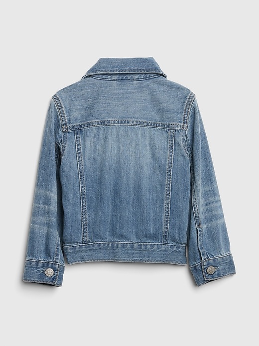 View large product image 2 of 3. Toddler Icon Denim Jacket