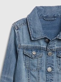 View large product image 3 of 3. Toddler Icon Denim Jacket