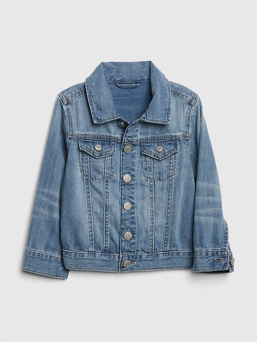 View large product image 1 of 3. Toddler Icon Denim Jacket