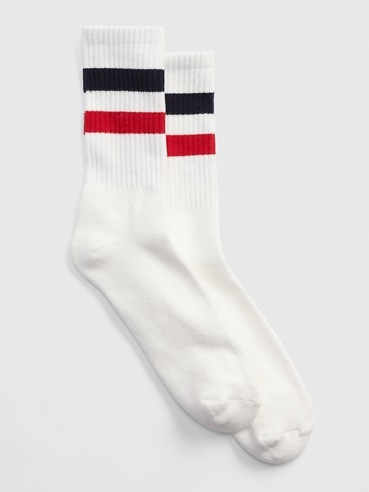 View large product image 1 of 1. Stripe Tube Socks