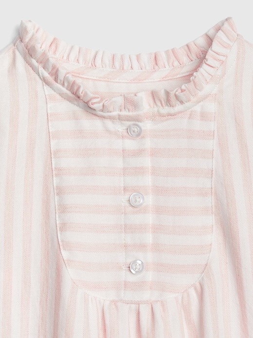 Image number 3 showing, Toddler Ruffle Button-Front Top
