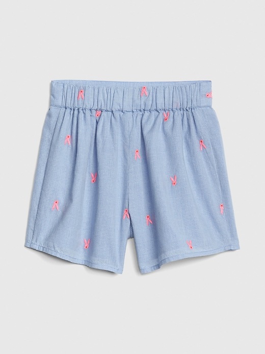 Image number 2 showing, Toddler Bunny Embroidery Shorts
