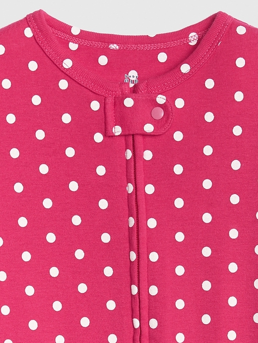 Image number 2 showing, babyGap Dot Footed One-Piece