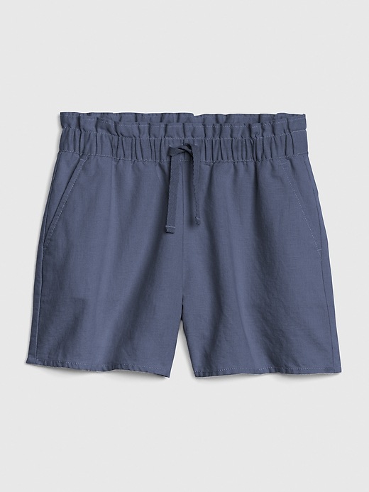 Image number 5 showing, Kids Ruffle Shorts In Linen