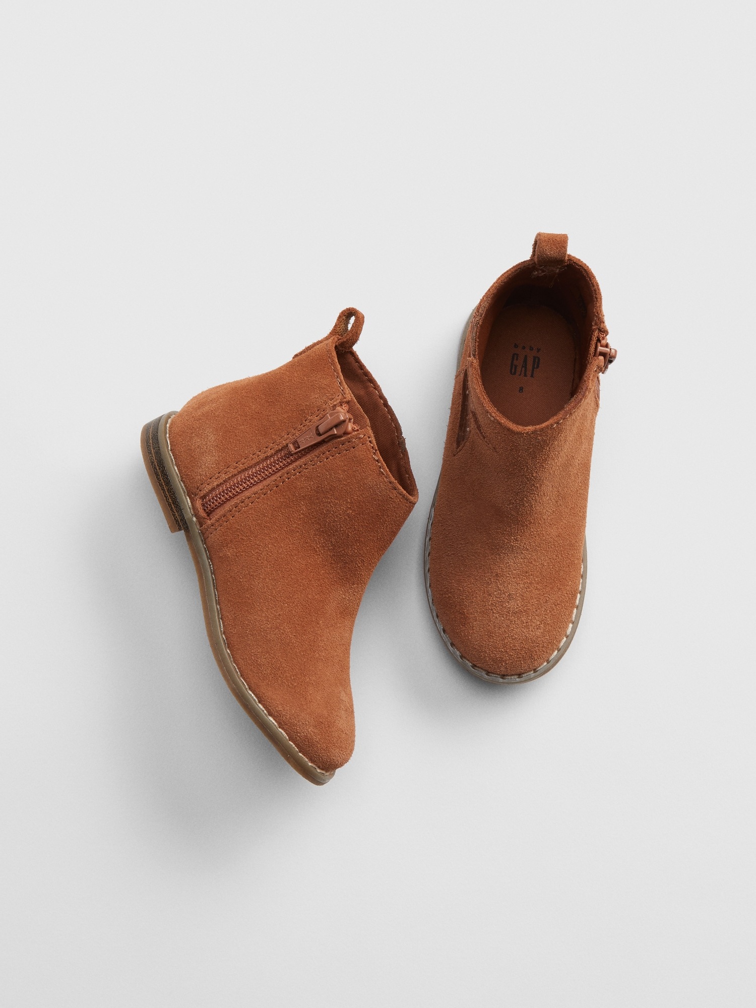 Toddler Faux Suede Ankle Booties