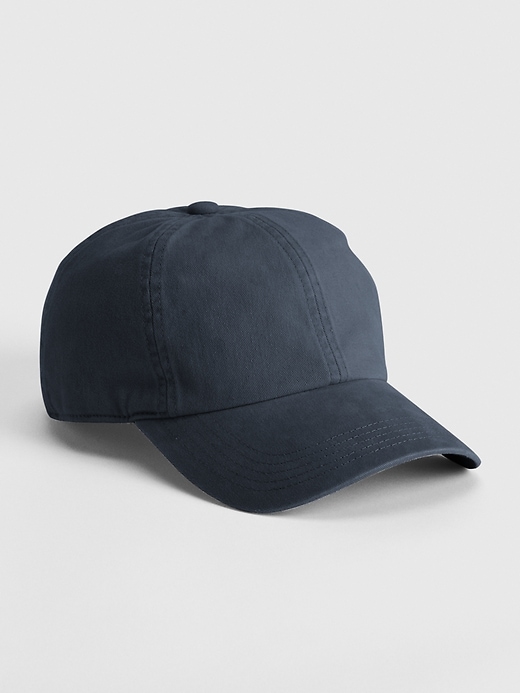 1 of 8 showing, with the color new classic navy of product Washed Baseball Hat