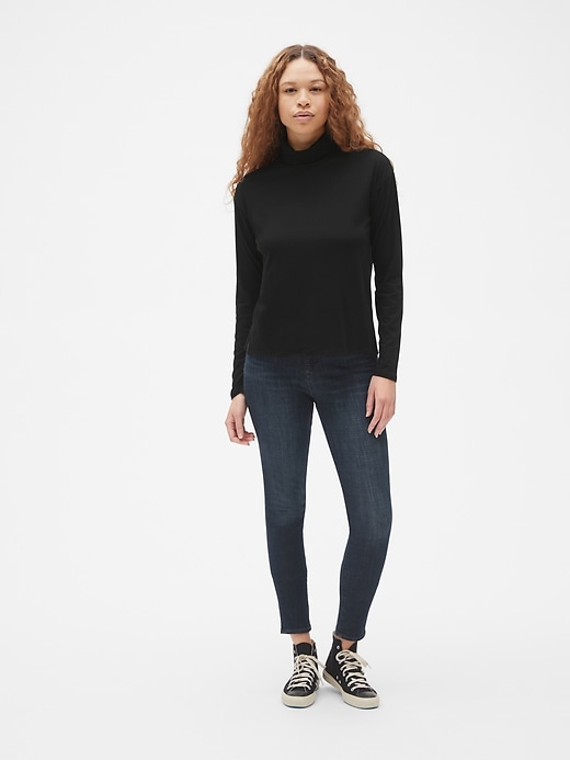 Image number 3 showing, Featherweight Turtleneck Top