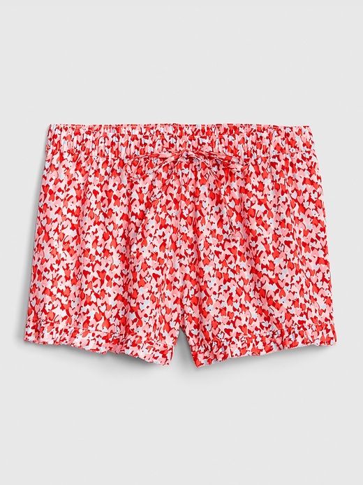 Image number 2 showing, Print Shorts in Poplin