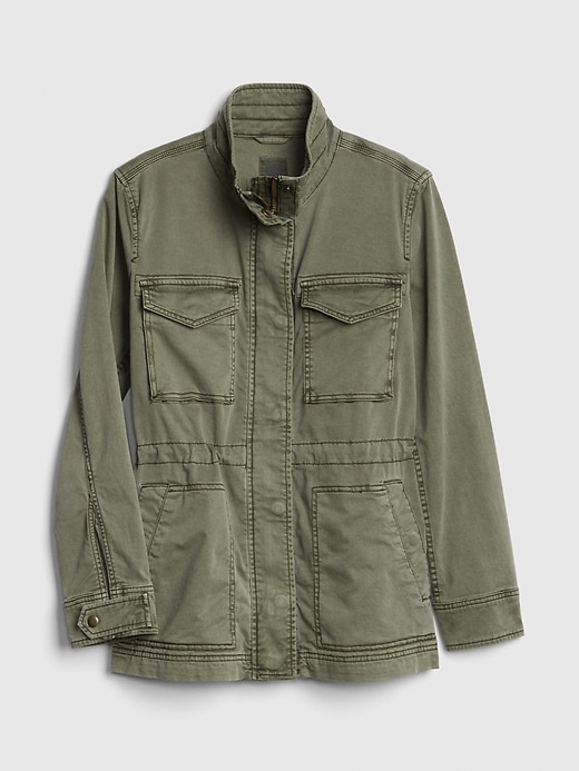 Image number 6 showing, Garment-Dyed Utility Jacket