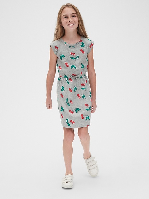 Image number 2 showing, Kids Print Cinched-Waist T-Shirt Dress