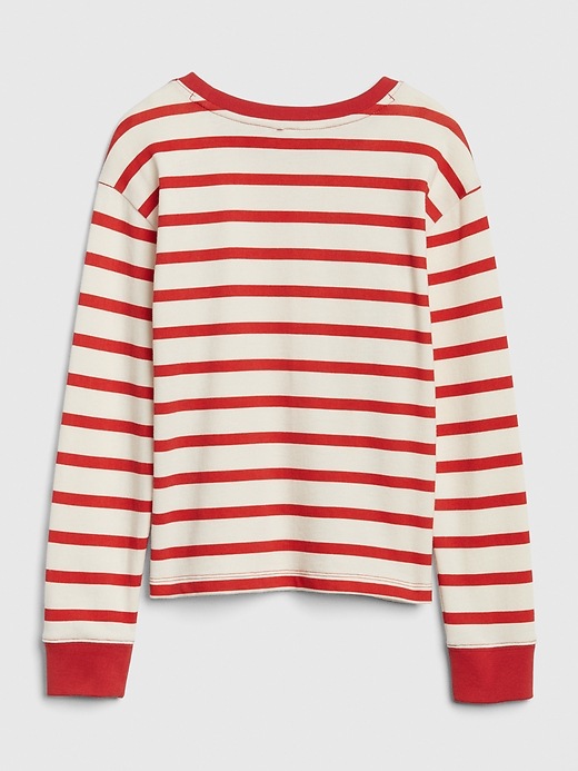 Image number 3 showing, Kids Stripe Star Sweatshirt