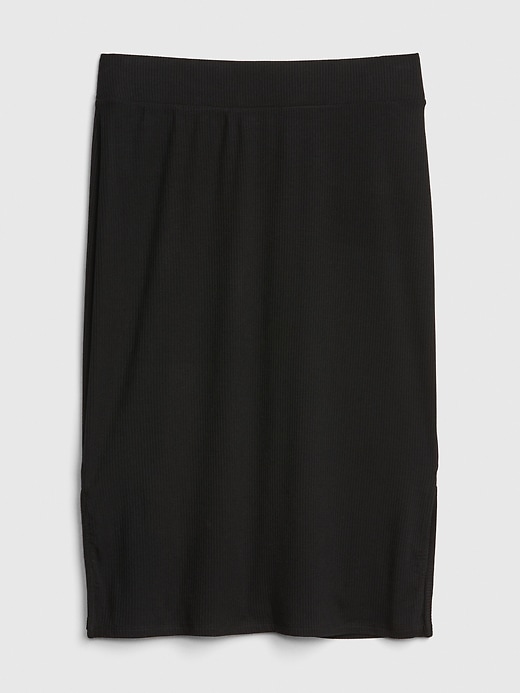 Image number 6 showing, Ribbed Knit Pencil Skirt