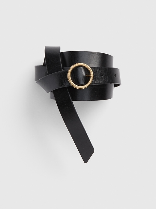 View large product image 1 of 1. Circle Buckle Belt