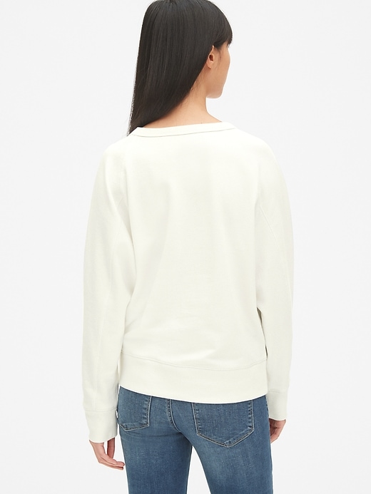 Image number 2 showing, Vintage Soft Graphic Raglan Pullover Sweatshirt