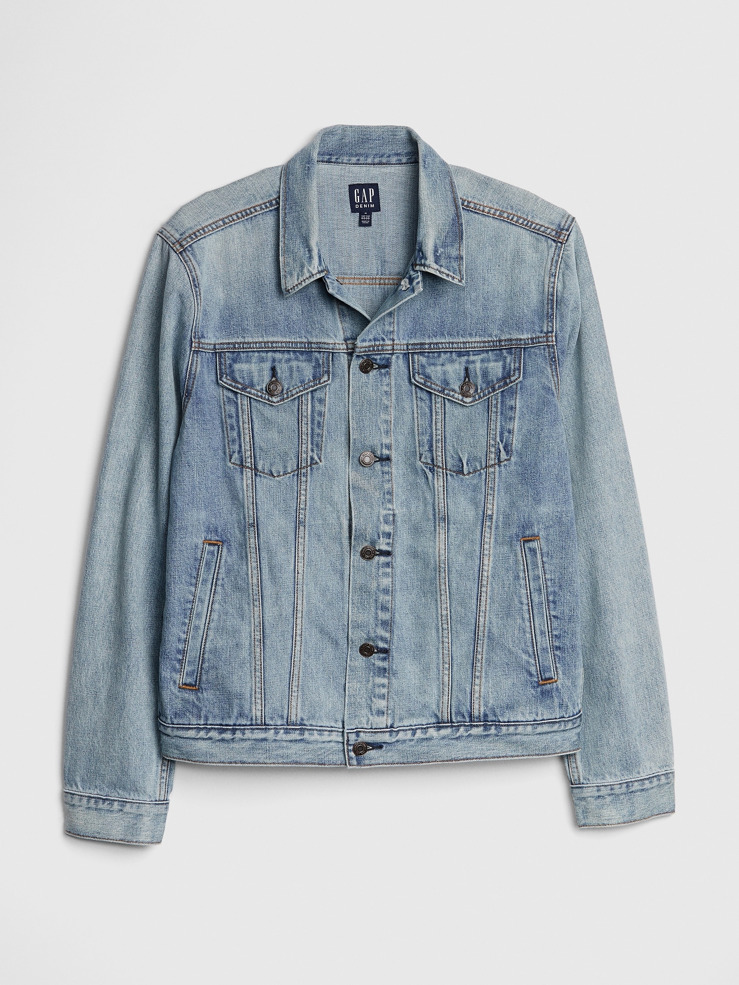 gap icon denim jacket men