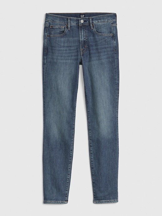 Image number 6 showing, Mid Rise True Skinny Jeans with Gap-Exclusive Stretch