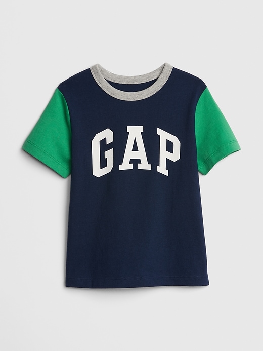 View large product image 1 of 1. Toddler Gap Logo Colorblock T-Shirt
