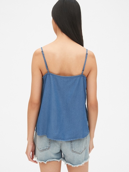 Image number 2 showing, Button-Front Cami in TENCEL&#153