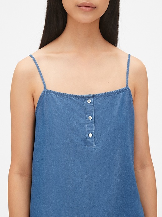 Image number 5 showing, Button-Front Cami in TENCEL&#153