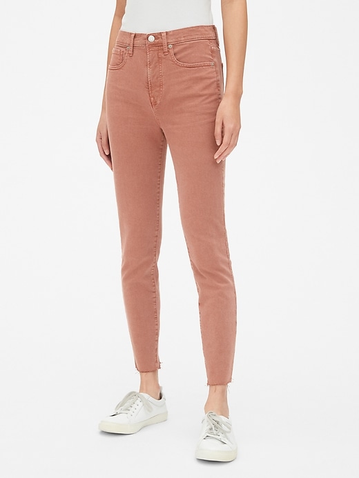 gap high rise true skinny ankle