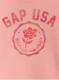 View large product image 3 of 3. Toddler Gap Logo Graphic Raglan Sweatshirt
