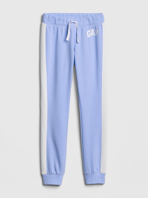 View large product image 1 of 1. Kids Gap Logo Joggers in Fleece