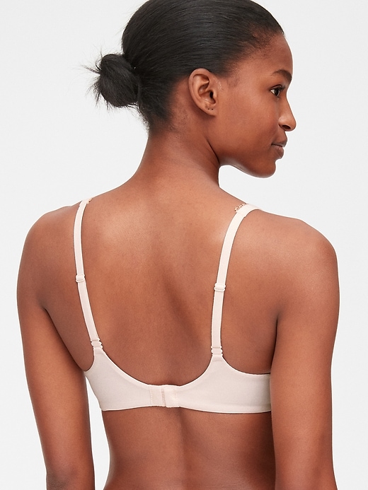2 of 8 showing, with the color rosé of product Live-In Pretty Demi Bra