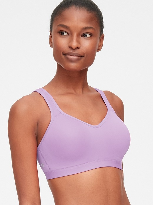 View large product image 1 of 1. GapFit High Support Convertible Padded Sports Bra