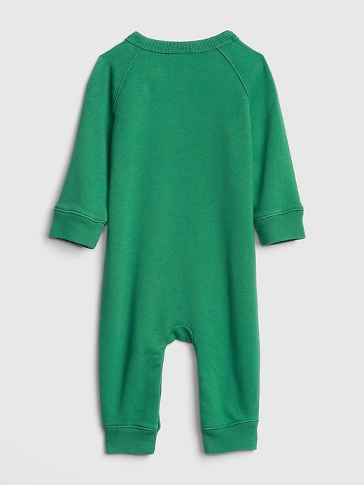 Image number 2 showing, Baby Graphic Raglan One-Piece