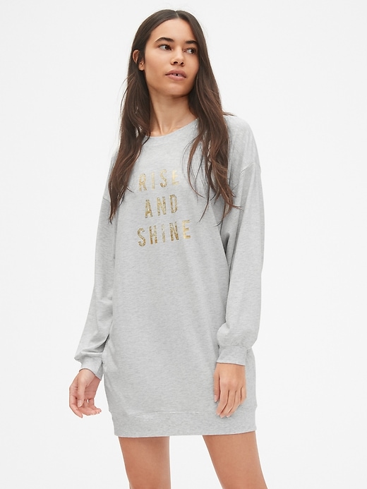 Image number 7 showing, Graphic Sweatshirt Dress